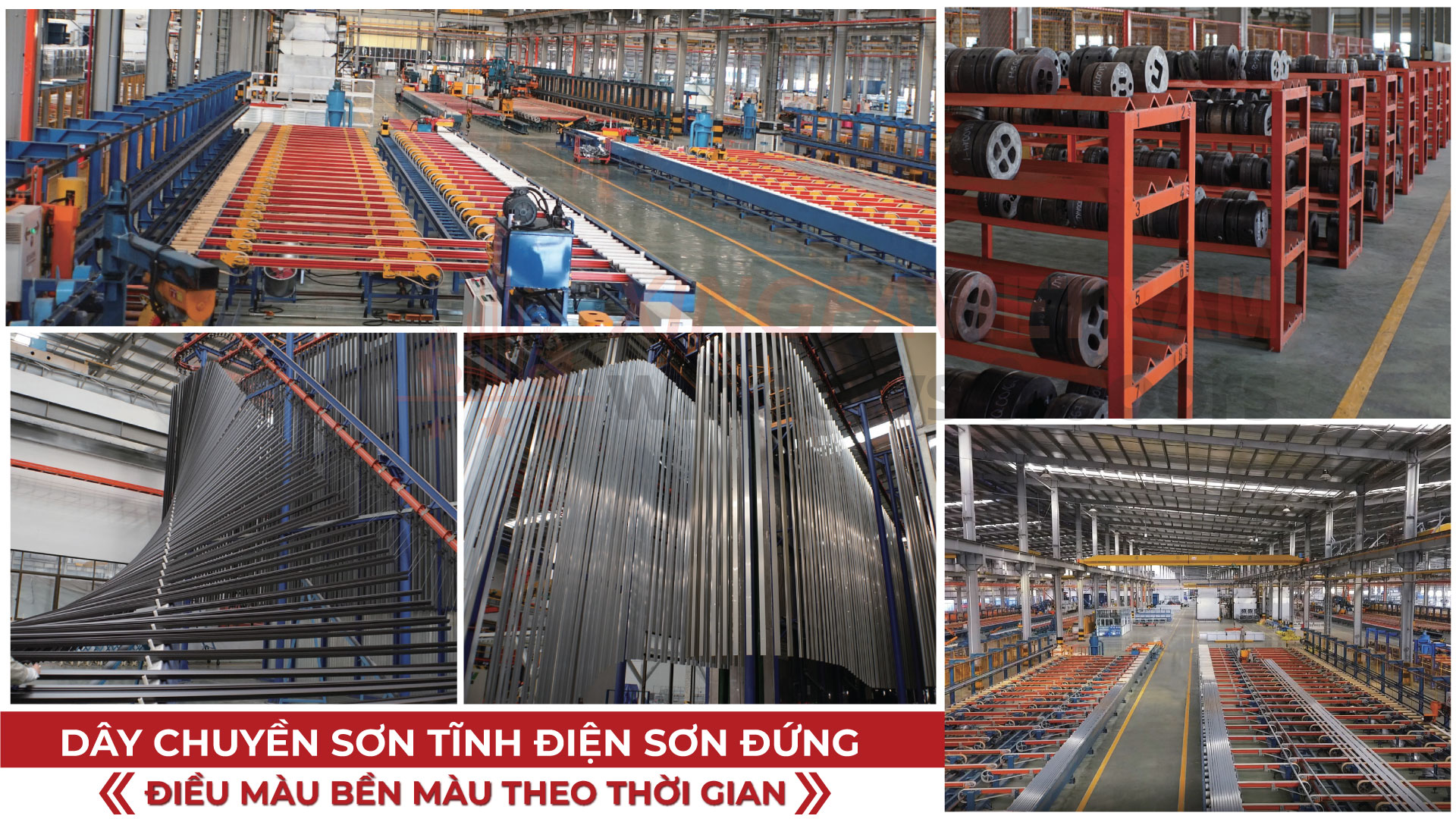 Dây chuyển sơn tĩnh điện đầu tiên tại Việt Nam